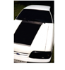 1987-93 Mustang Blackout Hood Decal - No Name